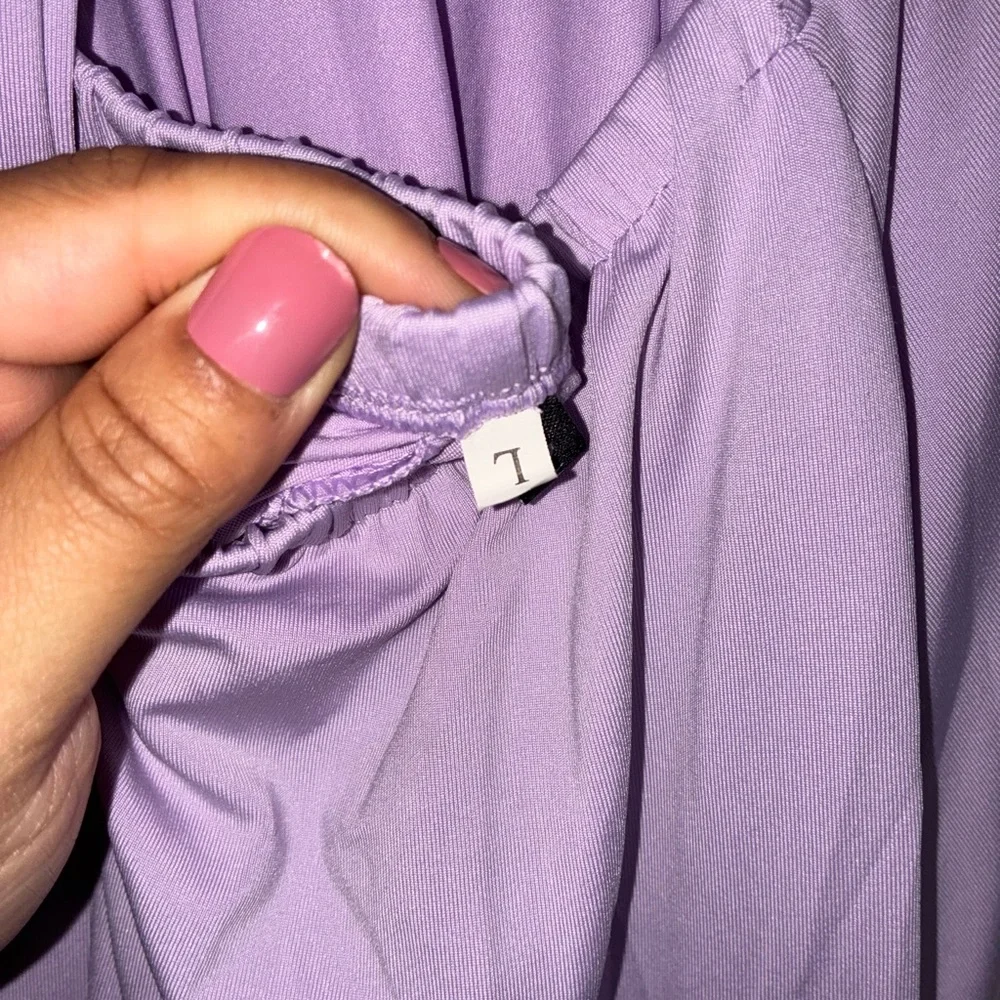 Elegant Lavender Multi-Wear Maxi Dress - Picture 2 of 5